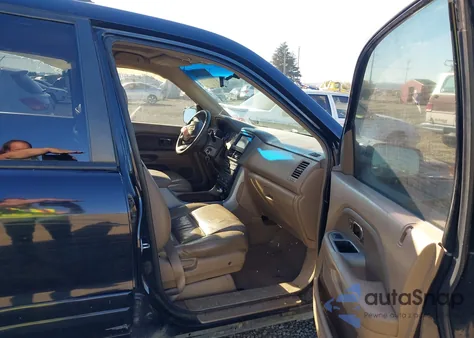2006 Honda Pilot Ex-L из США, поврежденный, VIN 2HKYF18756H552064
